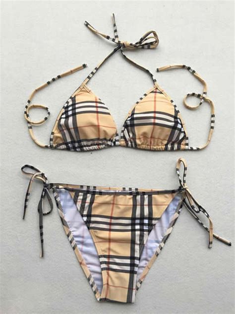 fake burberry bikini top|women's burberry swimsuit.